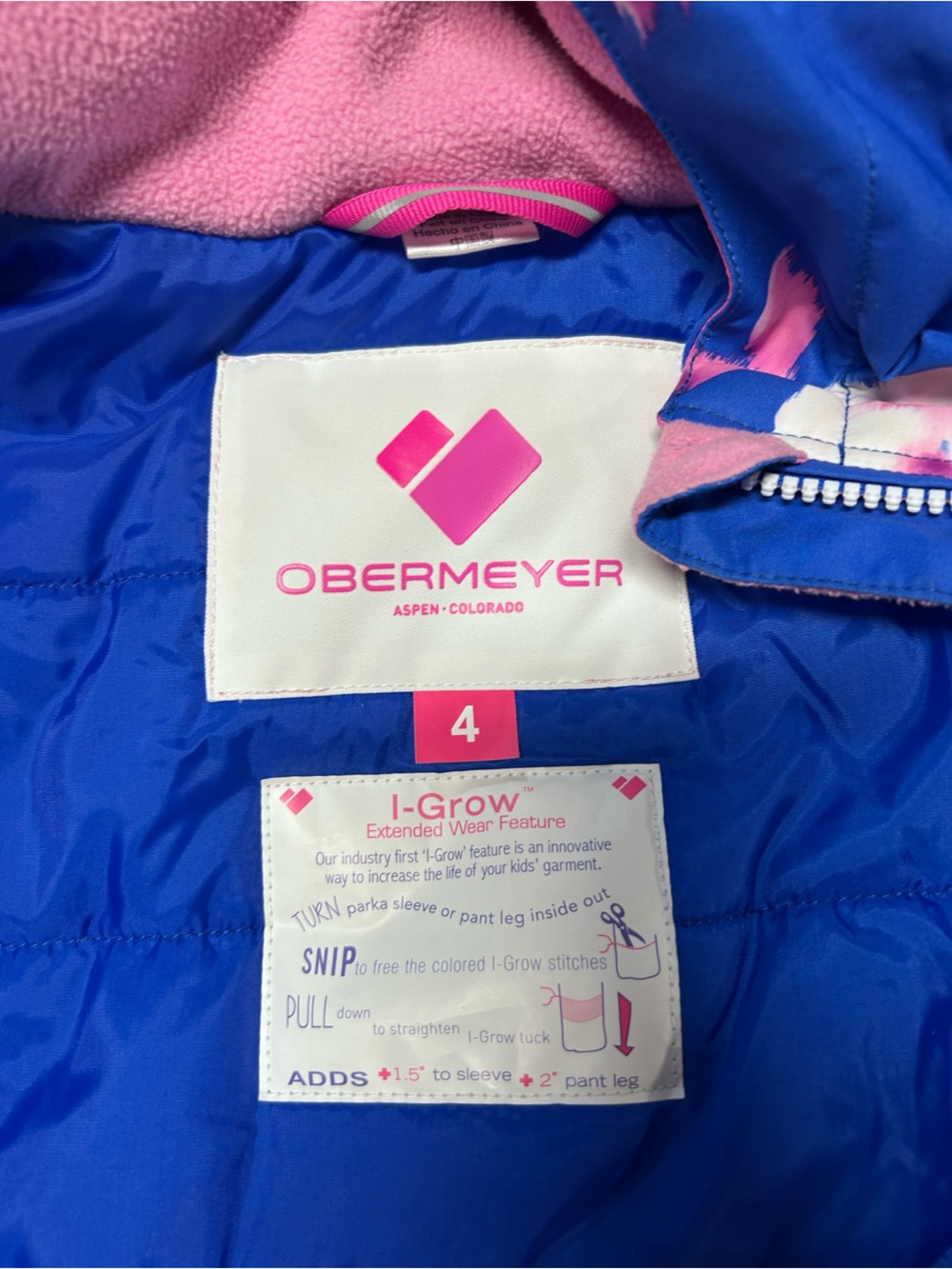 Girls ski jacket - Picture 2 of 2